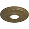 Ekena Millwork Blackthorn Ceiling Medallion (Canopies up to 4 7/8"), 11 3/4"OD x 3 5/8"ID x 1"P, Mississippi Mud CM11BLMMF - alternate 5
